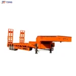 100 Ton Lowbed Semi Trailer 3 4 5 Axle Low Loader gallery 1