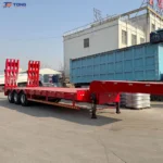 100 ton lowbed semi trailer 3 or 4 axle heavy transport gallery 4