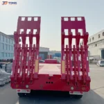 100 ton lowbed semi trailer 3 or 4 axle heavy transport gallery 5