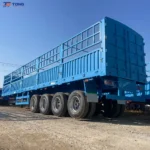 2/3/4 Axle Fence Semi Trailer 60-150T Cargo Transport gallery 3