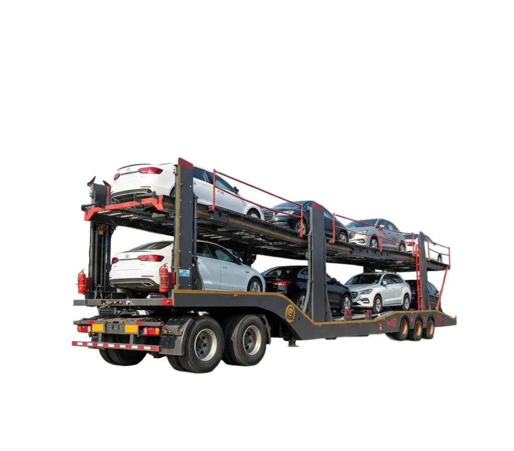 3 Axle Car Carrier Trailer | 60T-150T Payload