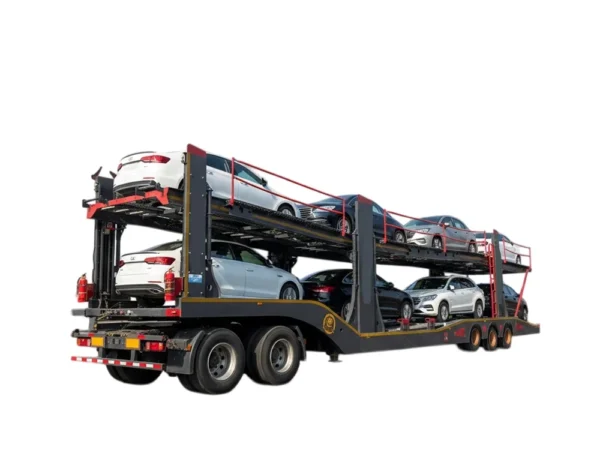 3 Axle Car Carrier Trailer 60T Semi Trailer