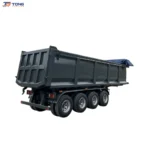 3 Axle Dump Semi Trailer | 30 Ton Heavy Duty Mining Tipper gallery 1