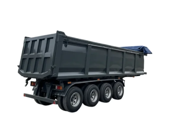 3 Axle Dump Semi Trailer | 30 Ton Heavy Duty Mining Tipper