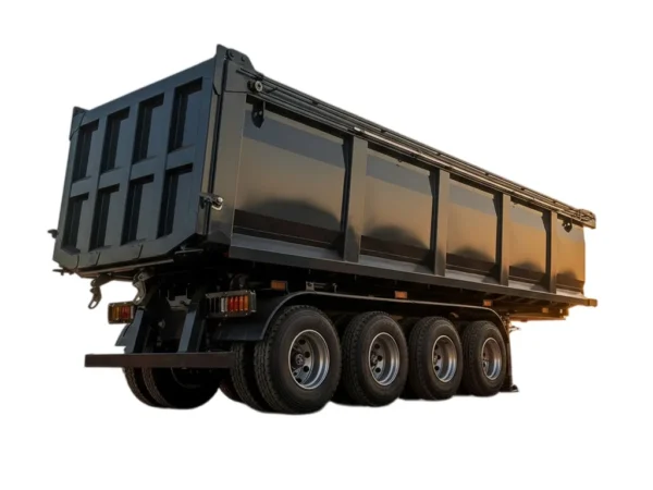 3 Axle Dump Semi Trailer | 30 Ton Heavy Duty Steel Trailer