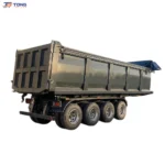 3 Axle Dump Semi Trailer 40-60 Ton for Mine Use gallery 2