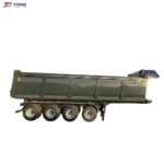 3 Axle Dump Semi Trailer 40-60 Ton for Mine Use gallery 3