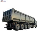 3 axle dump semi trailer | 50-80 Ton Capacity gallery 5