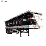 3 Axle Flatbed Semi Trailer 30000kg Payload gallery 2