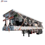 3 Axle Flatbed Semi Trailer 30000kg Payload gallery 4