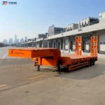 3 Axle Lowbed Semi Trailer for Excavator Transport gallery 3