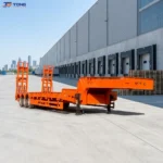 3 Axle Lowbed Semi Trailer for Excavator Transport gallery 4