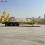3 Axle Lowbed Trailer 60-100T Low Loader for Sale gallery 6