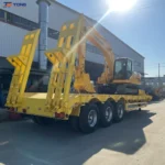3-Axle Lowboy Semi Trailer, 60-150T Payload gallery 5