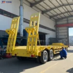 3-Axle Lowboy Semi Trailer, 60-150T Payload gallery 6