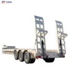 3 Axle Lowboy Trailer for Excavator 60-100 Ton gallery 1