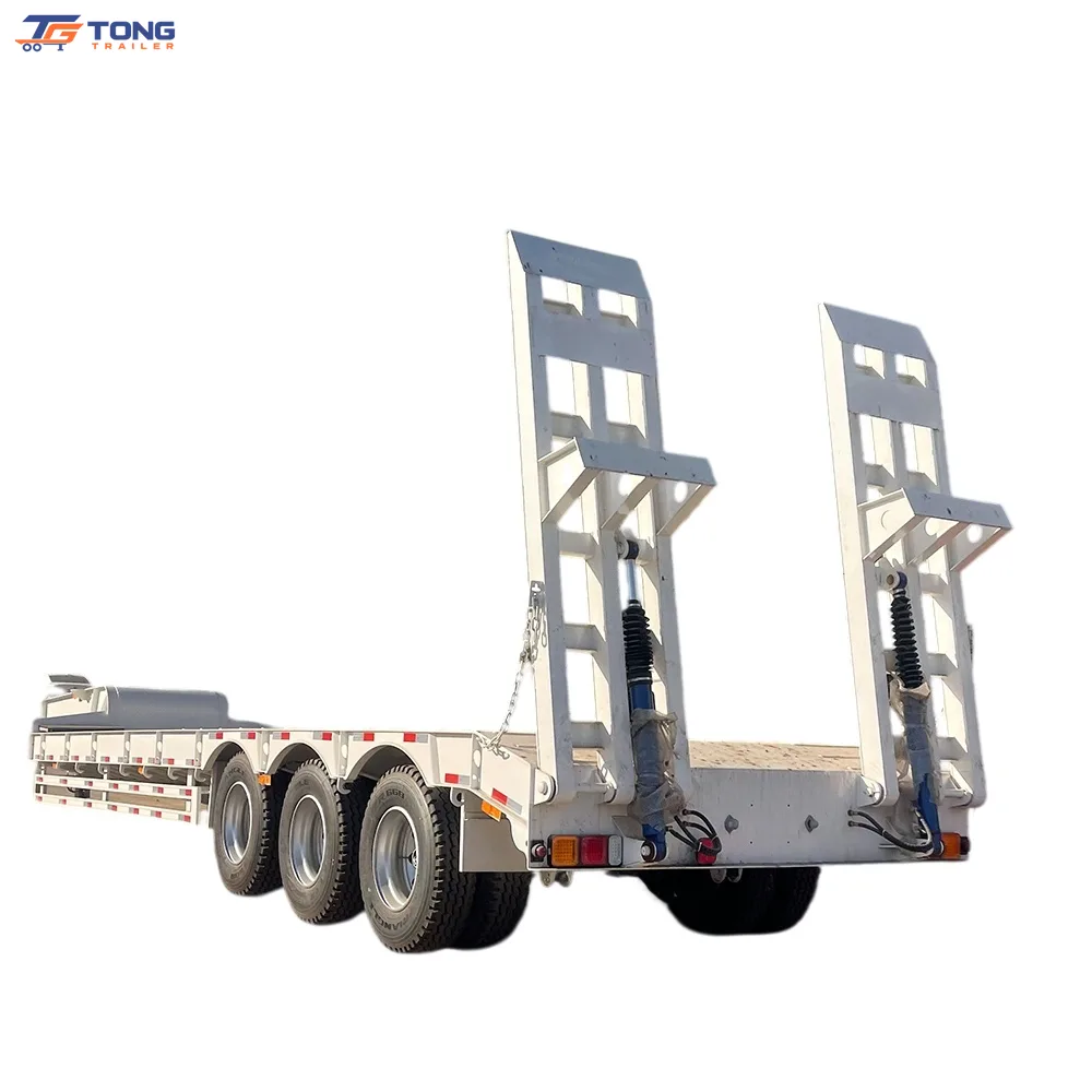 3 Axle Lowboy Trailer for Excavator 60-100 Ton gallery 1