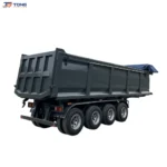 3 axle tipper trailer | Heavy Duty 30T Rear Dump Semi gallery 2