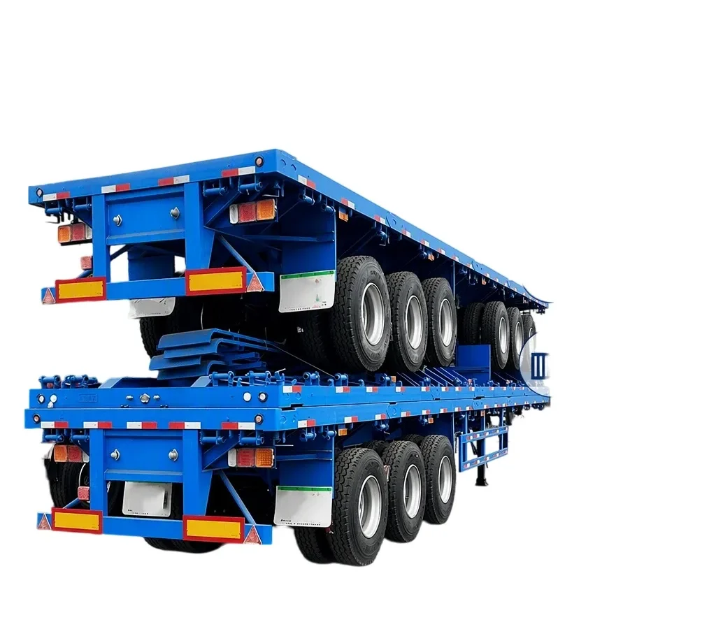 30 Ton Flatbed Semi Trailer | 3 Axle Steel Deck for Sale