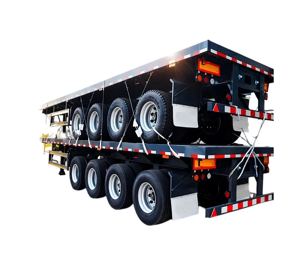 30 Ton Flatbed Semi Trailer for Heavy Transport