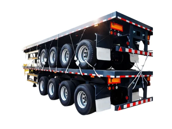30 Ton Flatbed Semi Trailer for Heavy Transport