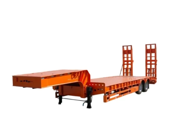 4/5-Axle Lowbed Semi Trailer 60T-150T Payload