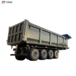 4 axle coal mining dump trailer with 30000 KG payload gallery 1