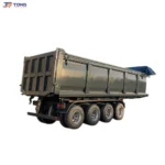 4 axle coal mining dump trailer with 30000 KG payload gallery 3