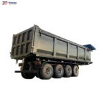 4 axle coal mining dump trailer with 30000 KG payload gallery 6
