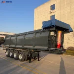 4 Axle Dump Semi Trailer 50-60 Ton Heavy Duty gallery 2