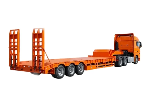 4 Axle Low Bed Semi Trailer | 60T-150T Heavy Haul