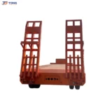 4 Axle Lowbed Trailer 60-150T, 11.5-13m Steel Deck gallery 1