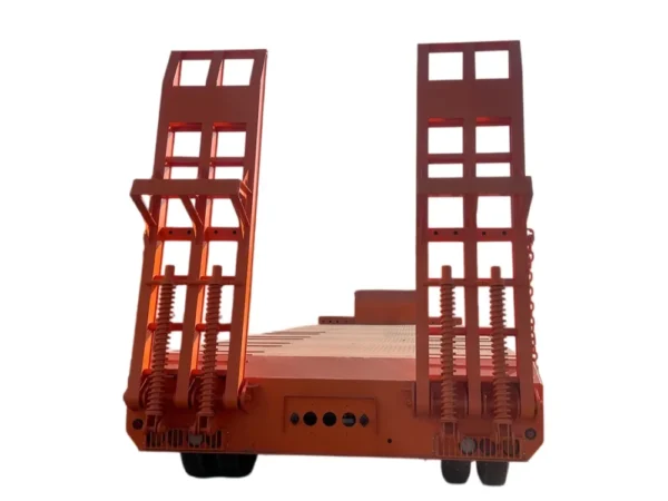 4 Axle Lowbed Trailer 60-150T, 11.5-13m Steel Deck