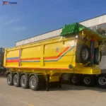 40-60 ton dump semi trailer 3-4 axle rear tipping for sale gallery 5