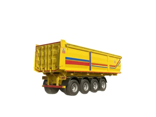 40 Ton Dump Semi Trailer 2 3 Axle for Stone Sand Mining
