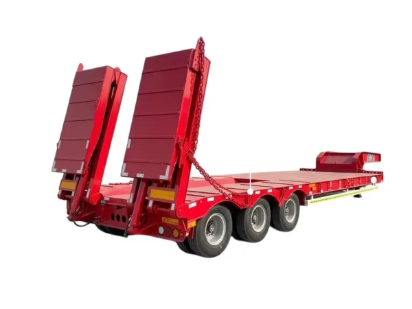 5-Axle Lowbed Trailer 60-150T for Excavators