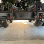 50 Ton 3 Axle Dump Semi Trailer Hydraulic Steel gallery 5