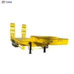 60ton lowbed semi trailer 3 4 axle low loader gallery 1