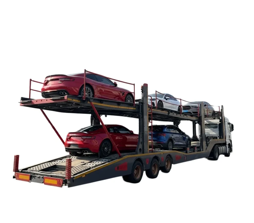 Car Carrier Semi Trailer | 2-4 Axle, 60T-150T Payload