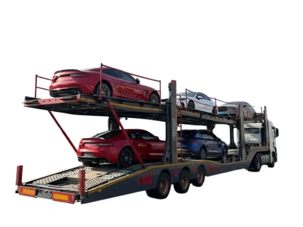 Car Carrier Semi Trailer | 2-4 Axle, 60T-150T Payload