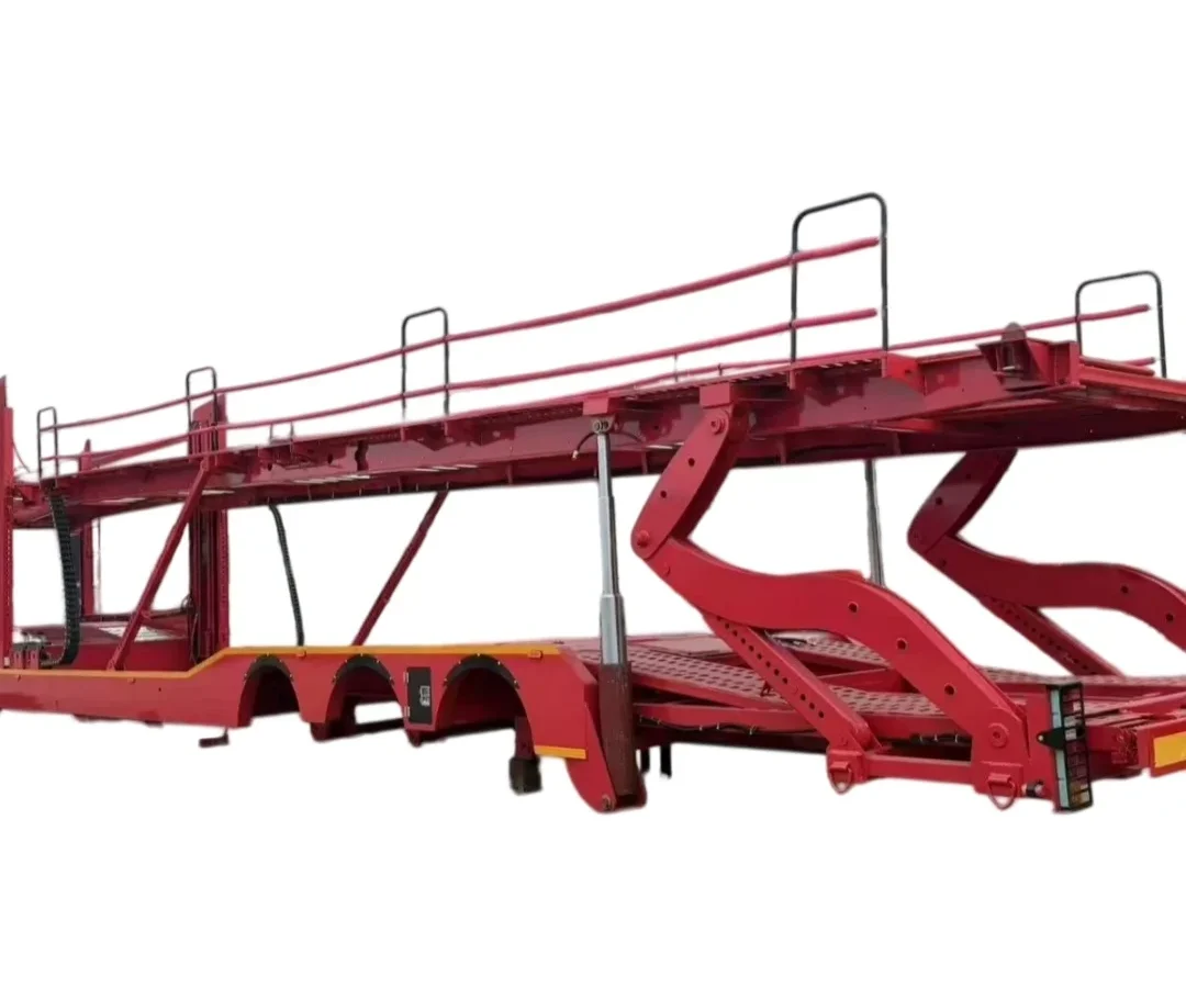 Car Carrier Semi Trailer Double Deck 60T-150T