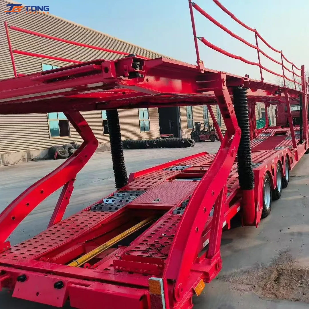 Car Carrier Semi Trailer Double Deck 60T-150T gallery 3