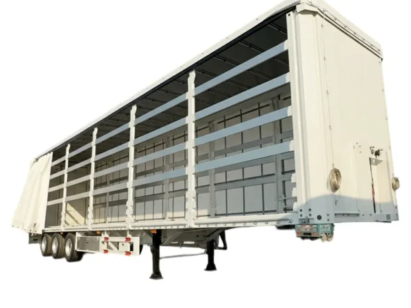 Curtain Side Semi Trailer 60T-150T