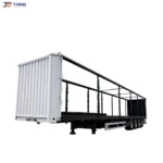 Curtain Side Semi Trailer 60T-150T Payload for Sale gallery 1