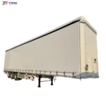 Curtain Side Semi Trailer 60T-150T Payload for Sale gallery 2