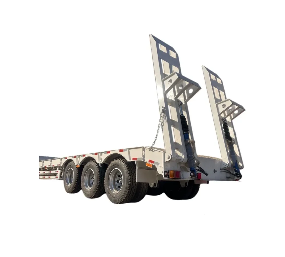 Detachable Gooseneck Lowbed Semi Trailer 60T-150T