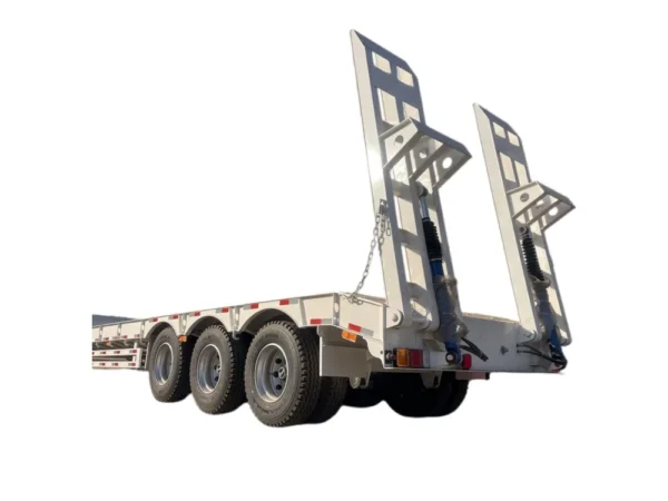 Detachable Gooseneck Lowbed Semi Trailer 60T-150T