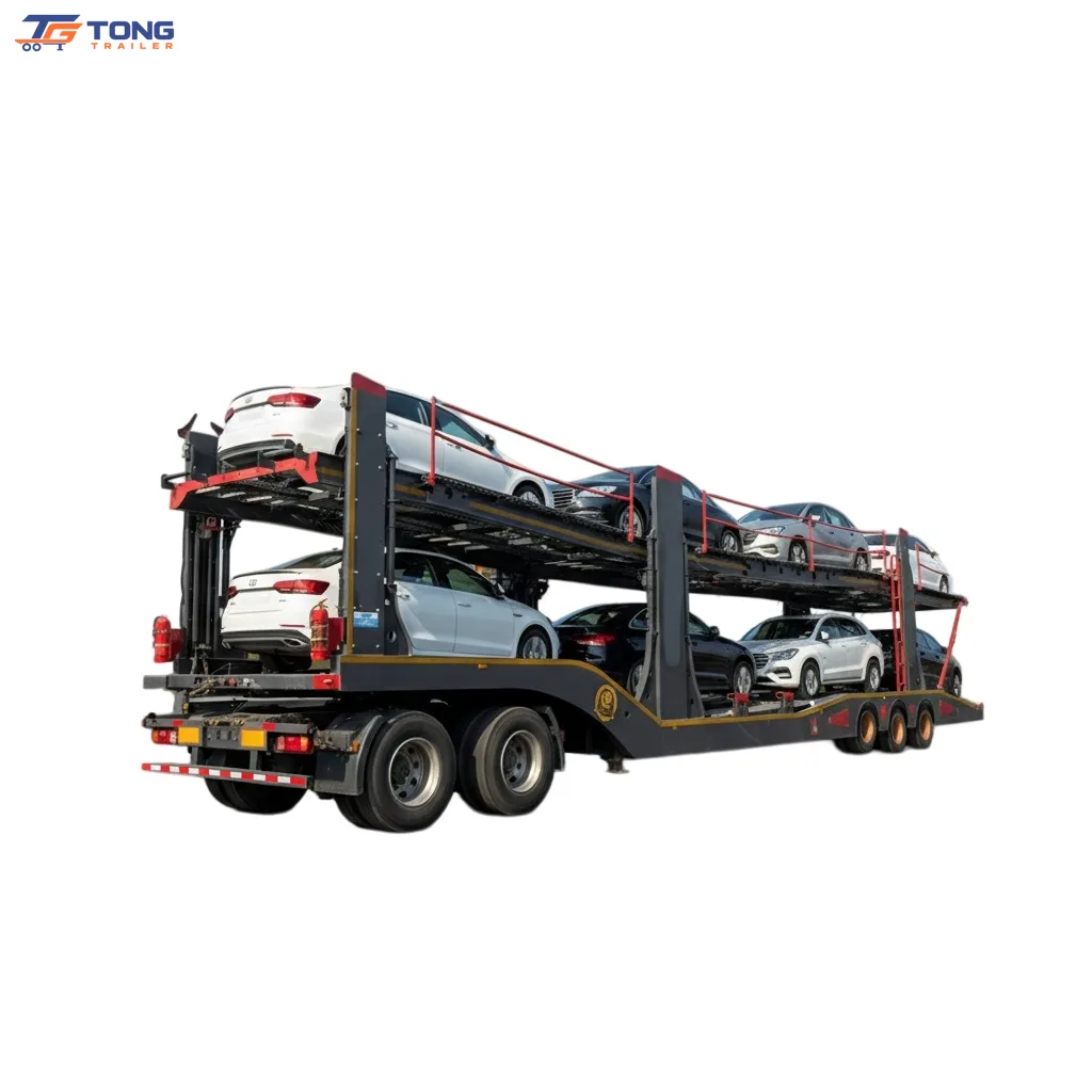 Double Deck Car Carrier Semi Trailer | 60T-150T gallery 1