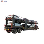 Double deck car carrier trailer 60T-150T 2-4 Axles gallery 1
