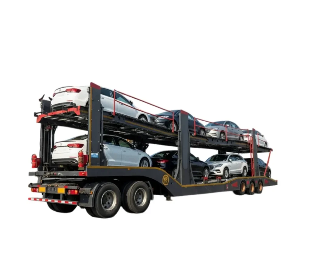 Double deck car carrier trailer 60T-150T 2-4 Axles